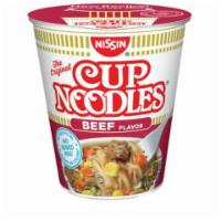 Cup Noodles Beef 2.25oz · Warm your belly and put a smile on your face with the original ramen in a cup. Since when di...