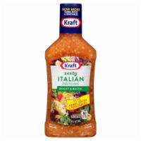 Kraft Zesty Italian Dressing 8oz · Turnip the beet! Kraft's Zesty Italian will bring out bold flavors in any of your favorite s...