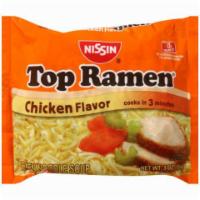 Top Ramen Chicken Noodles 3oz · Delicious as is or tossed with your favorite ingredients, Top Ramen Chicken flavored noodles...