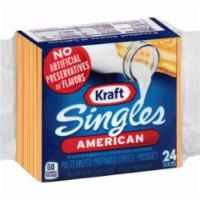 Kraft American Cheese Slices 12oz · Unmistakable creamy melt and American flavor is perfect for cheeseburgers, grilled cheese sa...