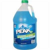 Peak Winshield Wash · An all-season conventional formula for powering through windshield dirt and grime.