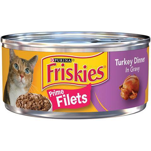 Friskies Filet Tureky 5.5oz · Shredded chunks with real turkey cooked in savory juices to create a delightful delining experience for you cat.