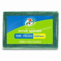 7-Select Heavy Duty Sponge · Powerful scrubbing for stuck-on messes