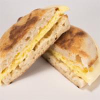 Egg and Cheese Sandwich · Fresh egg and cheese served on your choice of bread.