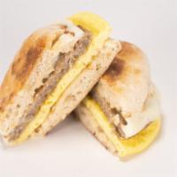 Sausage, Egg and Cheese Sandwich · Tasty sausage, egg and cheese served on your choice of bread.
