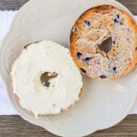 Bagel with Cream Cheese · Delicious fresh bagel served with your choice of cream cheese.