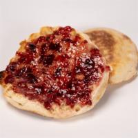 English Muffin with Jelly · Perfectly toasted English muffin served with your choice of jelly.