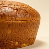 Round Loaf of Sweet Bread · A full round loaf of delicious handmade sweetbread baked fresh every morning.