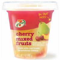 7-Select Cherry Mixed Fruits · Satisfy your sweet tooth with a cup of our delicious mixed fruits and cherries. 3.67oz.