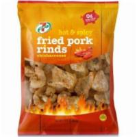 7-Select Pork Rinds Hot 2.125oz · Unique, irresistibly crunchy treats made from carefully selected ingredients
