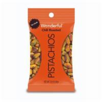Wonderful Pistachio Chili Roasted 2.25oz · Bursting with the big, bold flavors of red pepper, garlic and vinegar