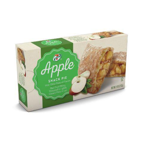 7-Select Snack Pie Apple 4oz · Real apple pie filling wrapped in a flaky crust.