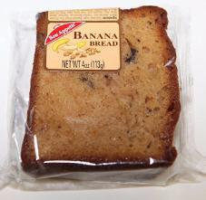 Bon Appetit Sliced Banana Cake 4oz · Single serving slice of sweet and moist banana bread