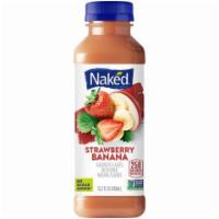 Naked Juice Strawberry Banana 15.2oz · Combined favors of strawberries, apples, bananas and a hint of orange, you're sure to get yo...