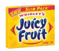 Wrigley's Juicy Fruit 15 Count · Longer-lasting Juicy Fruit.
