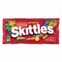 Skittles Original 2.17oz · Get a burst of fruit! With flavors like grape, green apple, lemon, strawberry, and orange.