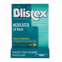 Blistex Medicated Lip Balm .15oz · Whether its dry and cold or sunny and scorching, it rolls on for instant treatment…so you ca...