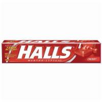 Halls Cherry Stick 9 Count · Halls triple soothing action menthol cough suppressant provides temporary relief for cough a...