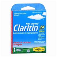 Claritin 1 Count · Can't catch up with your runny nose? Count on Claritin to give you the extra edge to catch t...