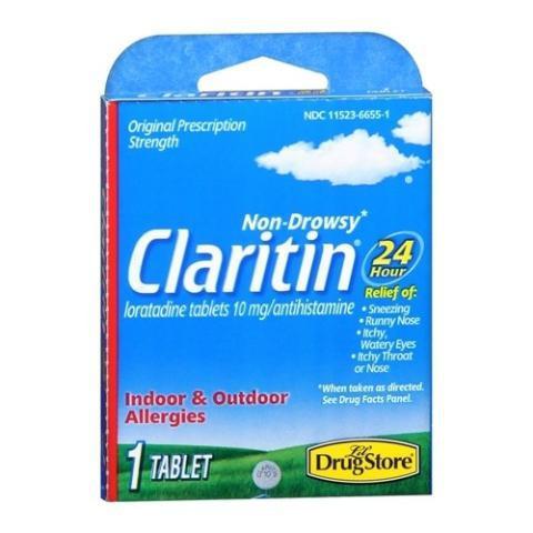 Claritin 1 Count · Can't catch up with your runny nose? Count on Claritin to give you the extra edge to catch that run-away nose!