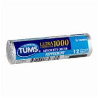 Tums Ultra Peppermint Roll 12 Count · Regular people take Tums. It goes right to the source and neutralizes acid on contact.