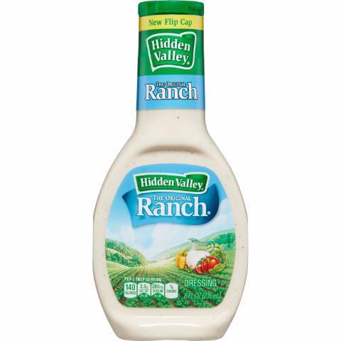 Hidden Valley Ranch Original 8oz · Ranch dressing is a blessing! Perfect for dipping, coating, or drinking right out of the bottle (you know, if that's your thing).