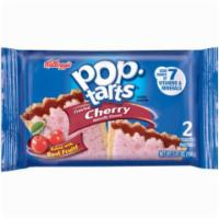 Kellogg's PopTart Frosted Cherry 3.67oz · This crumbly, frosted, dessert-for-breakfast pastry features a sweet, gooey, tart filling. I...