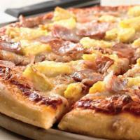 Hawaiian Pizza · Pieces of pineapple with ham or bacon.