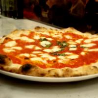 Margherita Pizza · Fior di latte, tomato, basil.