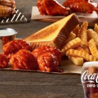 Boneless Wings Meal · All the flavor, none of the obstructions. Five of our tender, tasty Boneless Wings tossed in...