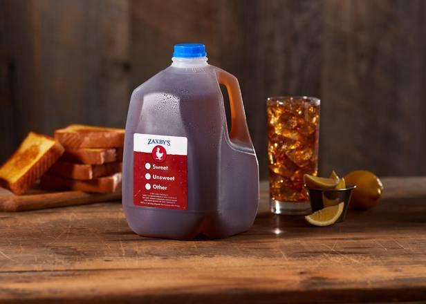 Gallon of Sweet Tea · Bottoms up! Help your guests wash down all that absolutely craveable flavor with a refreshing glass of sweet or unsweet tea. (1440 Cal)