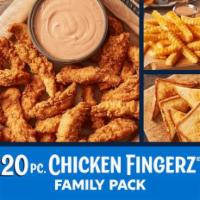 Fingers Family Meal · Hand-breaded deliciousness for the whole family! 20 Chicken Fingerz™ or  Buffalo Fingerz®, t...
