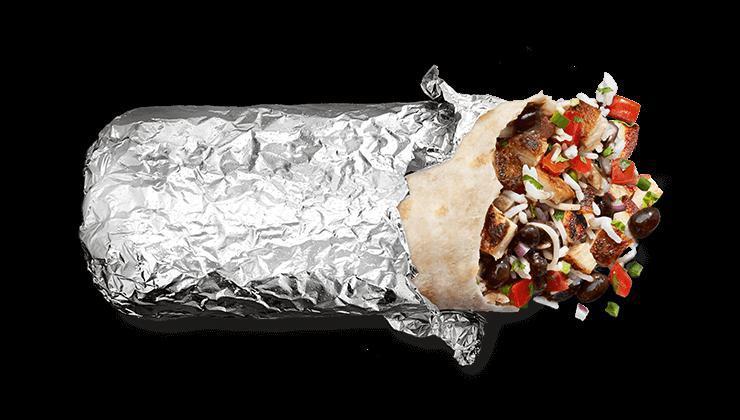 Burrito · Your choice of freshly grilled meat or sofritas wrapped in a warm flour tortilla with rice, beans, or fajita veggies, and topped with guac, salsa, queso blanco, sour cream or cheese.