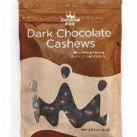 Dark Chocolate Cashews · Dark chocolate covered cashews