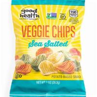Good Health Veggie Chips 1oz Sea Salt · Gluten-free veggie chips