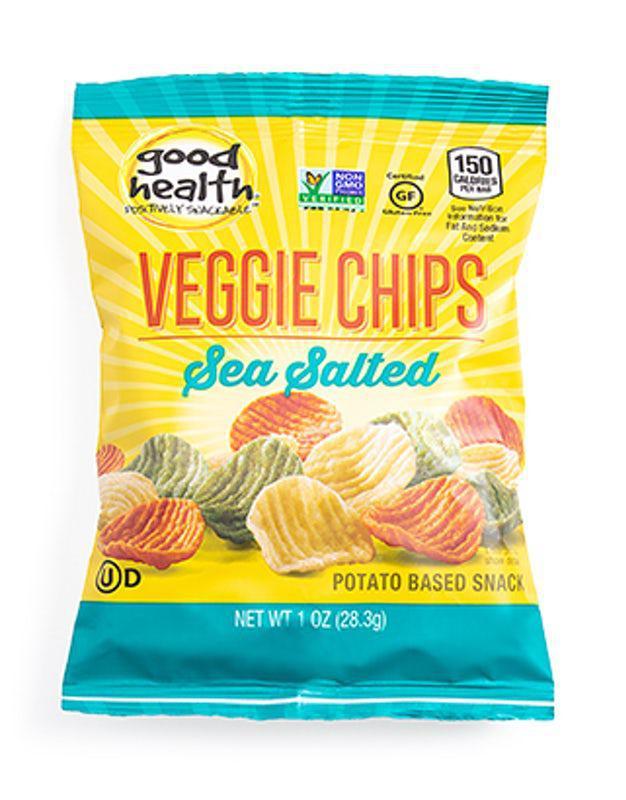 Good Health Veggie Chips 1oz Sea Salt · Gluten-free veggie chips