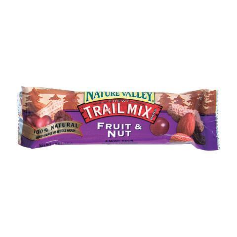 Nature Valley Fruit & Nut Trail Mix 1.2oz · Soft, crunchy bars filled with almonds, raisins, peanuts and cranberries for a sweet & salty pairing.