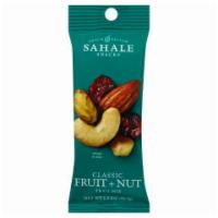 Sahale Fruit & Nut Mix 1.5oz · Experience the flavors of Sahale Snacks® Classic Fruit + Nut Trail Mix, made with dried appl...