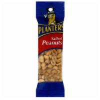 Planters Salted Peanuts 1.75oz · Roasted peanuts coated with sea-salt for a satisfying crunch.