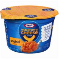 Kraft Easy Mac and Cheese Cup 2.05oz · Go from 0 to yum in just about 3.5 min. A cheesy snack made oh so easy.