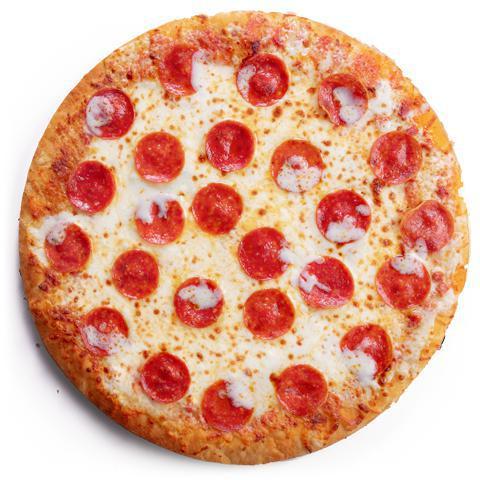 Large Pizza - Pepperoni · Large Pepperoni in every bite! Topped with 100% whole milk Real® Mozzarella, zesty, thick sliced pepperoni and diced pepperoni chunks.