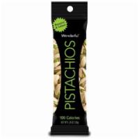 Wonderful Pistachios 1.25oz · Gluten free, Non-GMO roasted and salted pistachios.