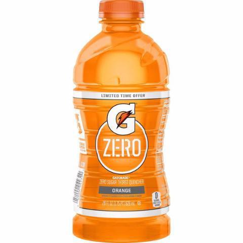 Gatorade ZERO Orange 28oz · Do you live an active lifestyle? Gatorade Zero Orange is for you. Developed to help athletes hydrate that prefer a low-sugar, low-calorie alternative.