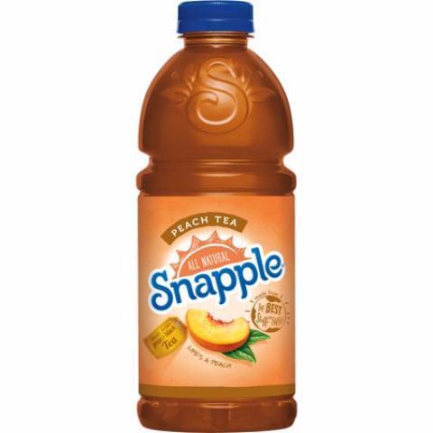 Snapple Peach Tea 32oz · Classic Snapple tea juiced up with perfect peach flavor.