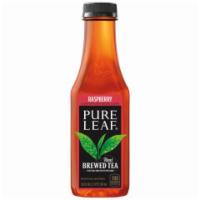 Pure Leaf Raspberry Tea 18.5oz · Brewed from tea leaves, sweetened with real sugar, and raspberry flavor makes for a smooth, ...