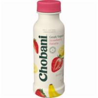 Chobani Strawberry Banana Yogurt Drink 7oz · The sweet, familiar smoothie taste of very real strawberries and very real bananas-fruit pur...