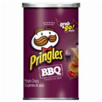 Pringles BBQ 2.3oz · Take the classic taste of Pringles BBQ wherever you go. All of that great, tangy barbecue fl...