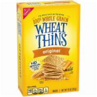 Nabisco Wheat Thins 9oz · Natural wheat flavor for a rich whole grain snack