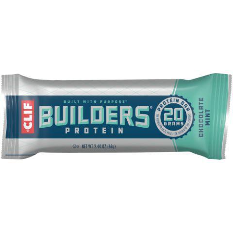 Clif Builder's Chocolate Mint 2.4oz · Filled with nutritious, organic ingredients, this bar is packed with mint and chocolate flavors.