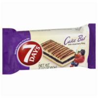 7 Days Cake Bar Mixed Berry 2.12oz · A soft cake bar with mixed berry filling.